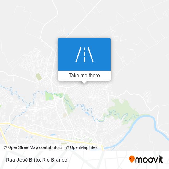 Rua José Brito map