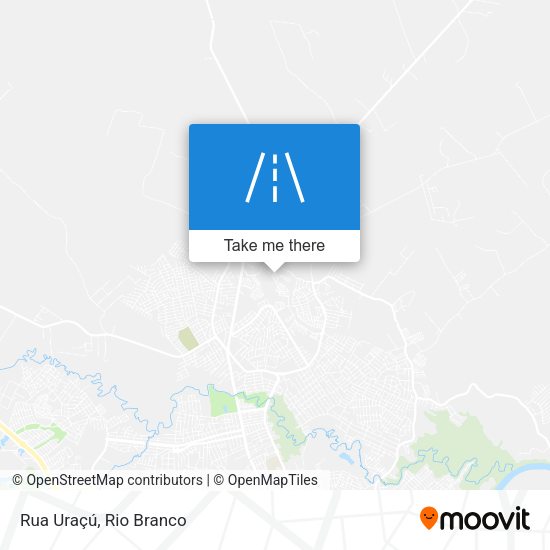 Rua Uraçú map