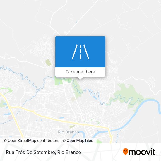 Rua Três De Setembro map