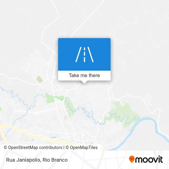 Rua Janiapolis map