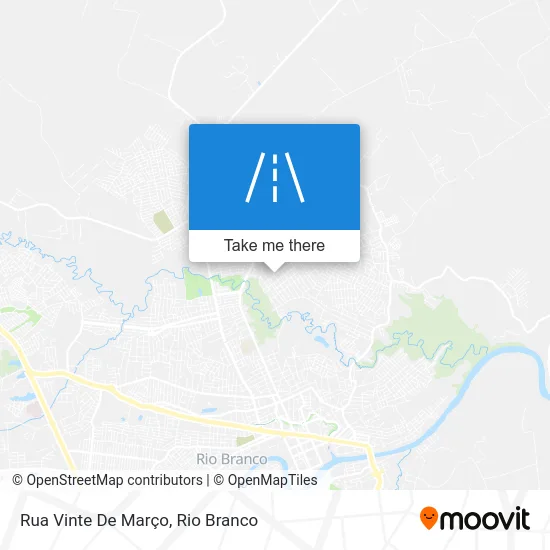 Rua Vinte De Março map