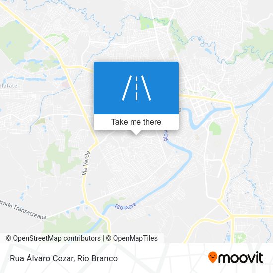 Rua Álvaro Cezar map