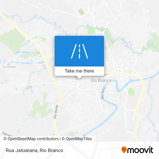 Rua Jatuarana map