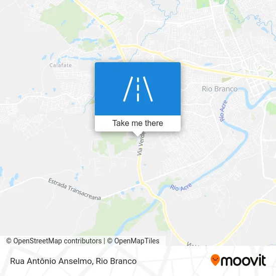 Rua Antônio Anselmo map