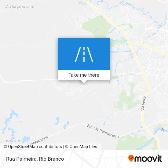 Rua Palmeira map