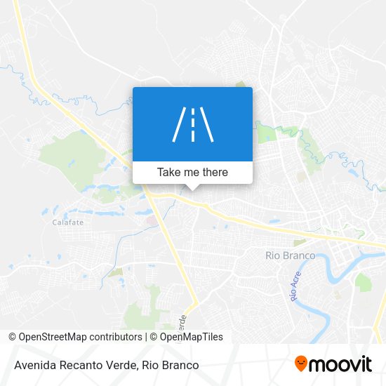 Avenida Recanto Verde map