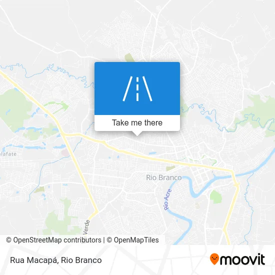 Rua Macapá map