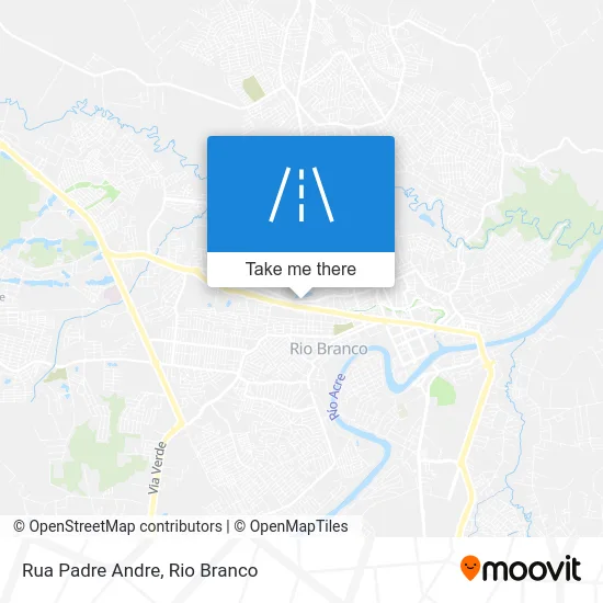 Rua Padre Andre map