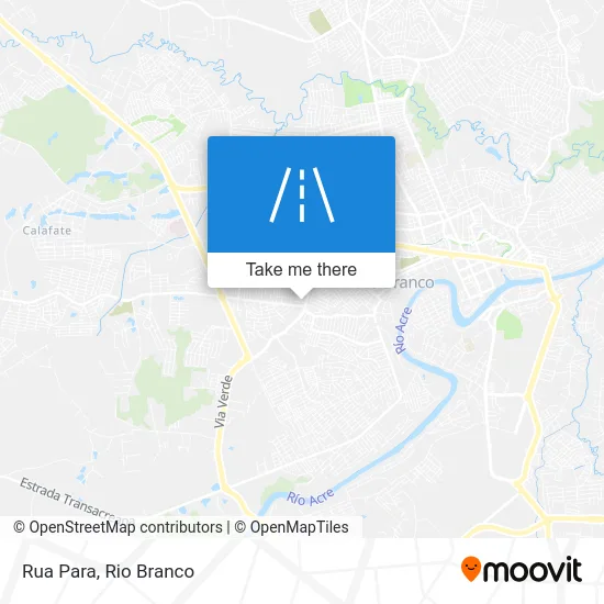 Rua Para map