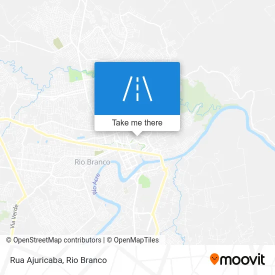 Rua Ajuricaba map