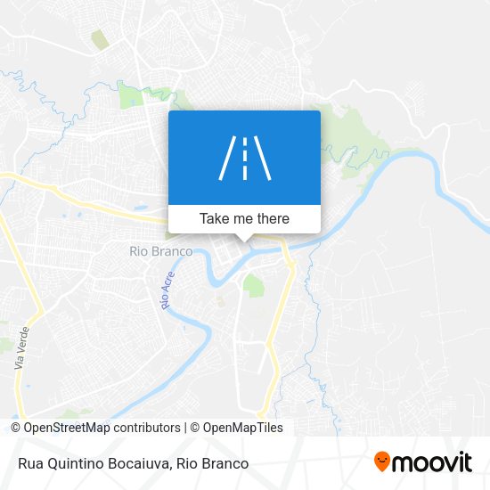 Rua Quintino Bocaiuva map