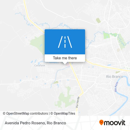 Avenida Pedro Roseno map