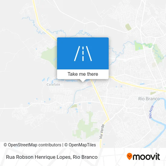 Rua Robson Henrique Lopes map