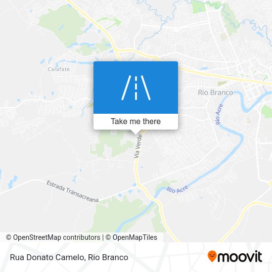 Rua Donato Camelo map