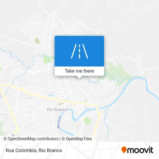 Rua Colombia map