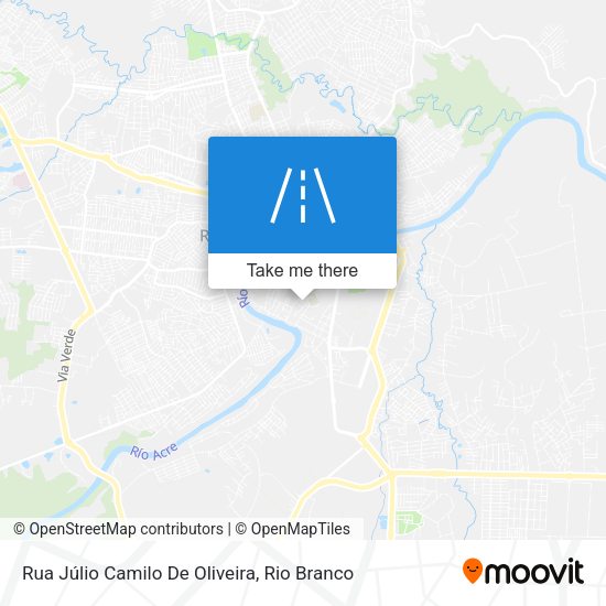 Rua Júlio Camilo De Oliveira map