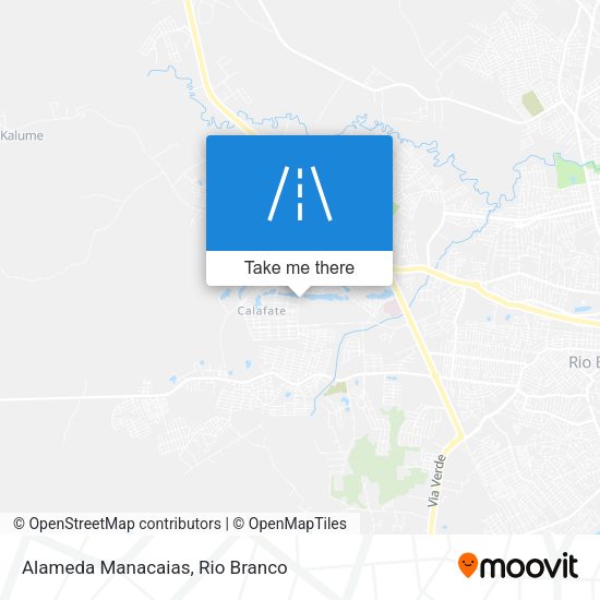 Alameda Manacaias map