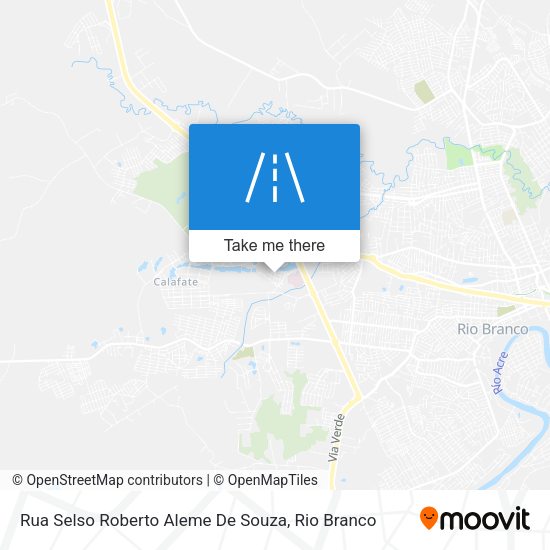 Rua Selso Roberto Aleme De Souza map