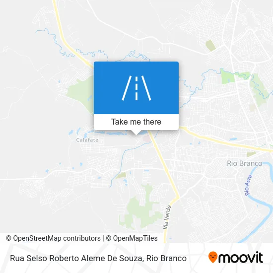 Rua Selso Roberto Aleme De Souza map