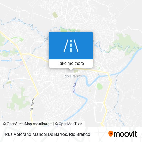 Rua Veterano Manoel De Barros map