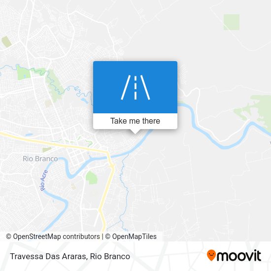 Travessa Das Araras map