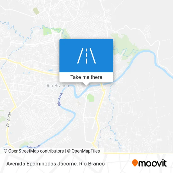 Avenida Epaminodas Jacome map