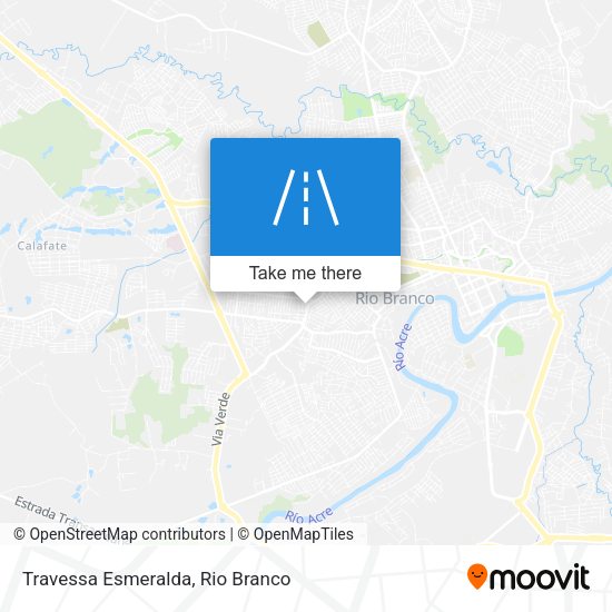 Travessa Esmeralda map