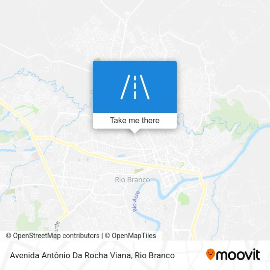 Avenida Antônio Da Rocha Viana map