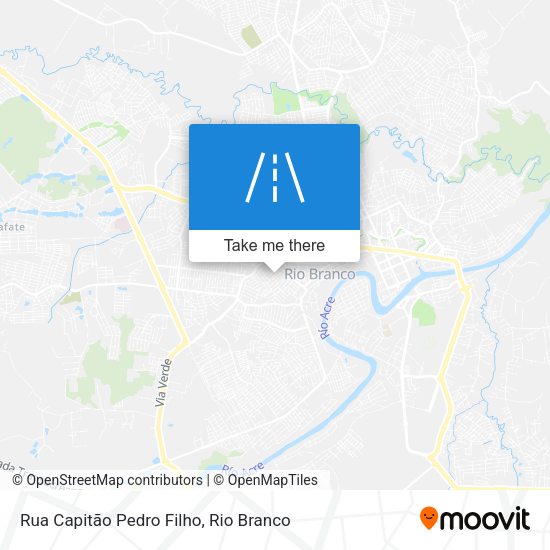 Rua Capitão Pedro Filho map