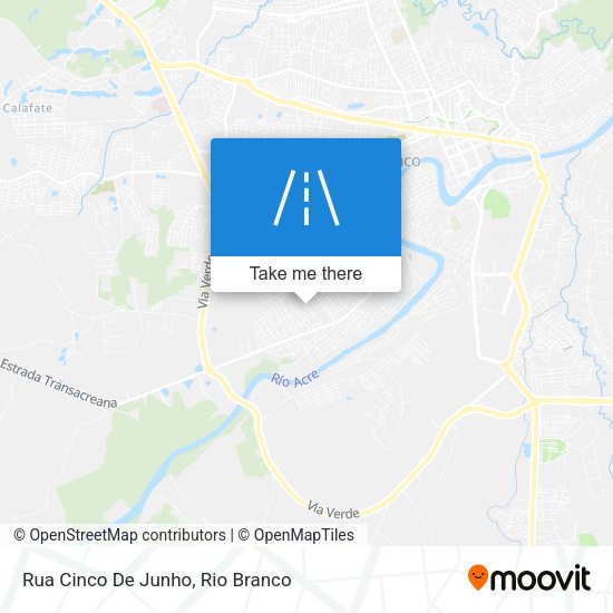Rua Cinco De Junho map