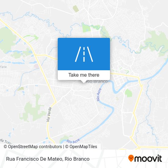 Rua Francisco De Mateo map