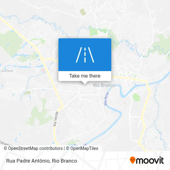 Rua Padre Antônio map