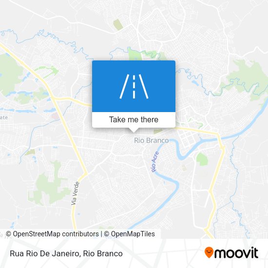 Rua Rio De Janeiro map