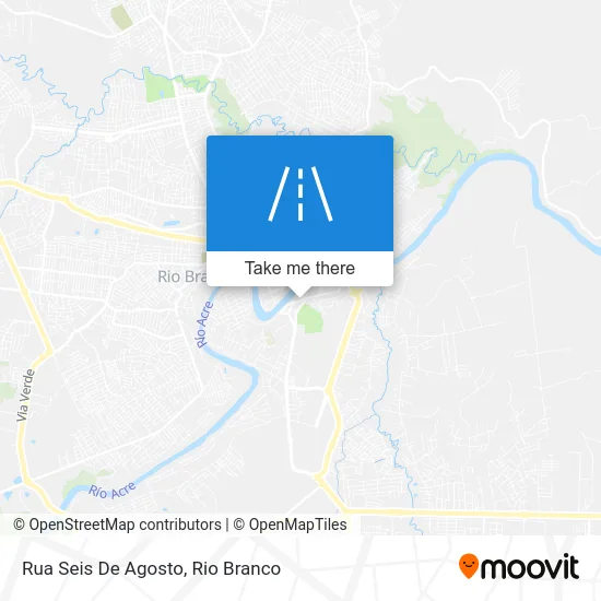 Rua Seis De Agosto map