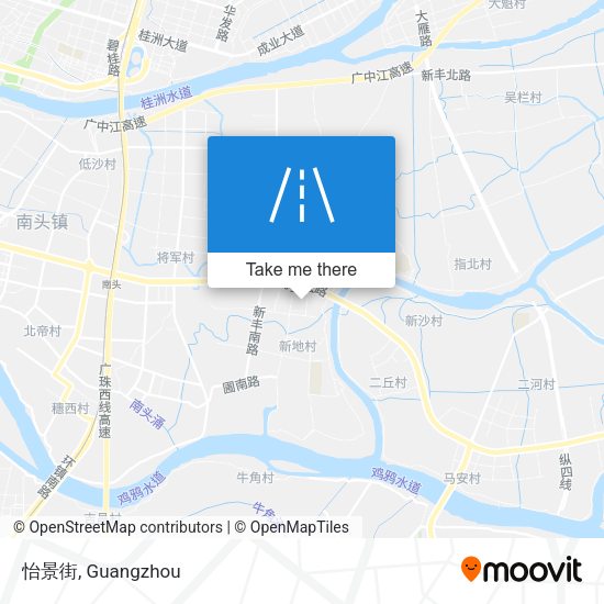 怡景街 map