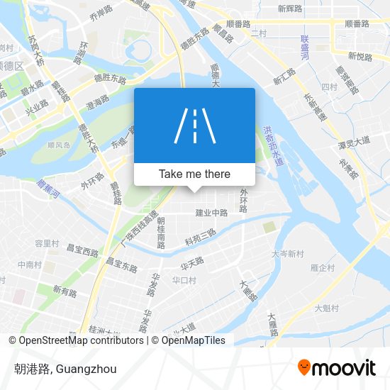 朝港路 map