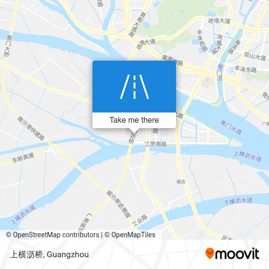 上横沥桥 map