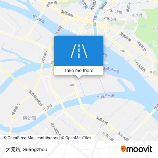 大元路 map