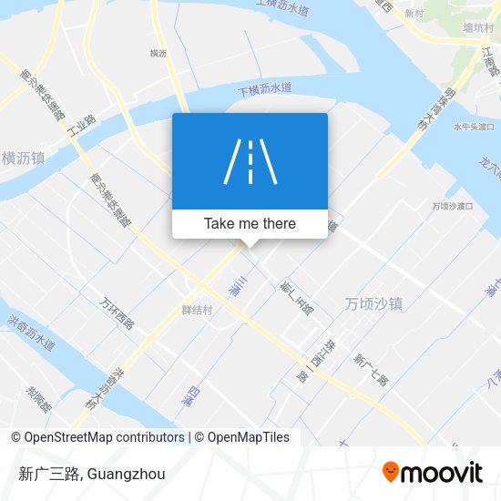 新广三路 map