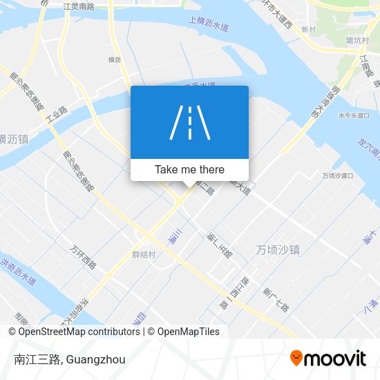南江三路 map