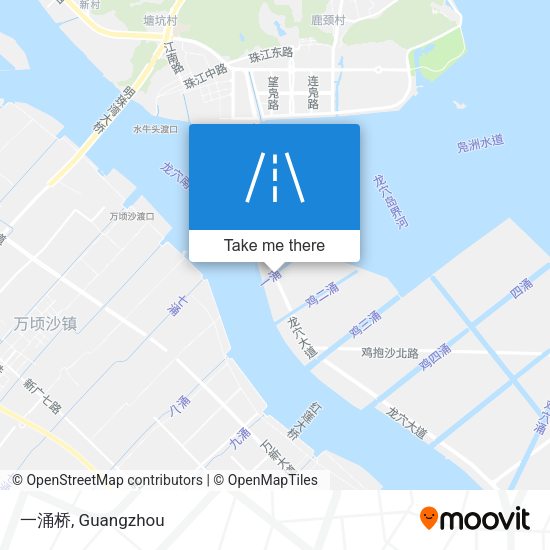 一涌桥 map