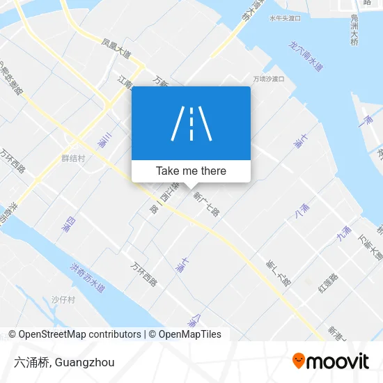 六涌桥 map