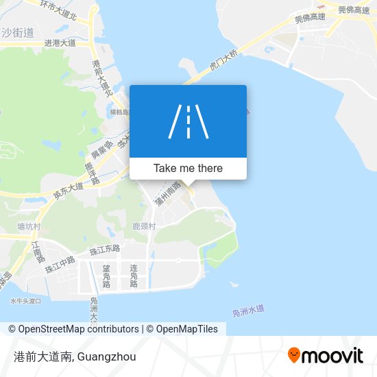 港前大道南 map