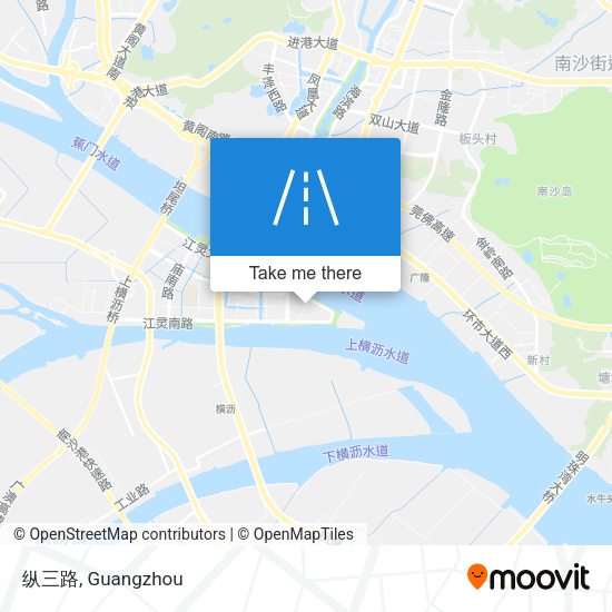 纵三路 map