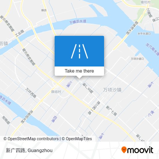 新广四路 map