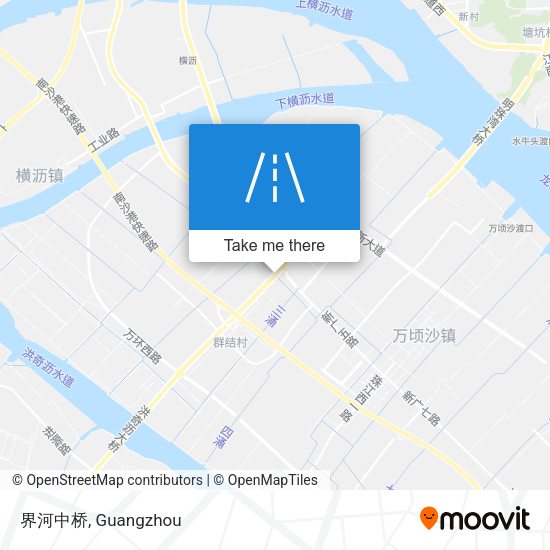 界河中桥 map