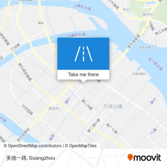 美德一路 map