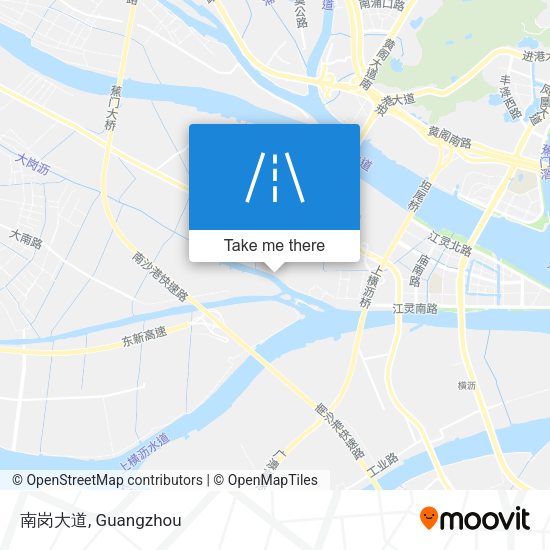 南岗大道 map