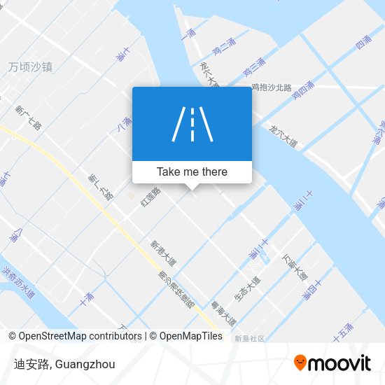 迪安路 map