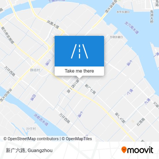 新广六路 map